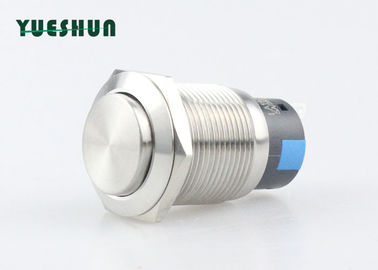 China IP67 Stainless Steel Metal Push Button Switch Momentary Latching Pin Terminal fabriek